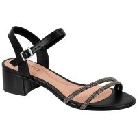 Sandália Beira Rio 8345.646 (34-39) - Preto Hematite 103698