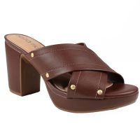 Tamanco Beira Rio 8371.221 (34-39) - Conhaque 101433