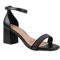 Sandália Beira Rio 8436.245 (34-39) - Preto Grafite 107225 