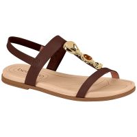 Sand&aacute;lia Beira Rio 8507.125 (34-39) - Conhaque 101433