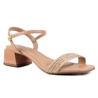 Sandália Beira Rio 8423.240 (34-39) - Ouro Rosado Tan Nude 106872 