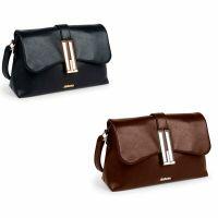 Bolsa Dakota Dk234 (2 unidades) - Almeria Preto 0001 / Almeria Chocolate 0003 