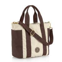 Bolsa Moleca 50074.1 (2 Unidades) - Branco Off Chocolate 101988