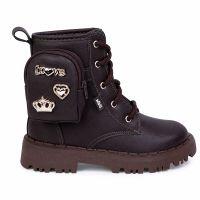 Bota Coturno Nilqi 190.14.60 (22-27) - Café