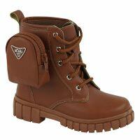 Bota Coturno Nilqi 1500.1 (28-34) - Caramelo 31 