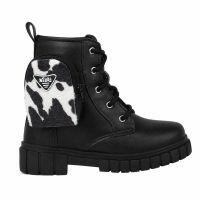 Bota Coturno Nilqi 1510.10.01 (28-34) - Preto