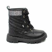 Bota Coturno Nilqi 1650.09 (28-34) - Preto 01