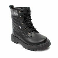 Bota Coturno Nilqi 1650.09 (28-34) - Preto 01