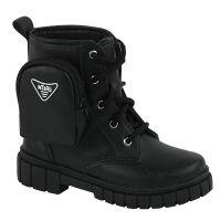 Bota Coturno Nilqi 190.4 (22-27) - Preto 01 