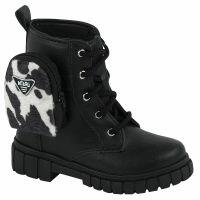 Bota Coturno Nilqi 190.5.01 (22-27) - Preto