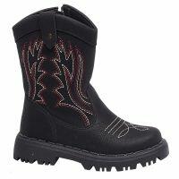 Bota Country Nilqi 1650.19.01 (28-34) - Preto