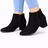 Bota Villa Rosa 2508.25035 (34-39) - Preto Nobuck