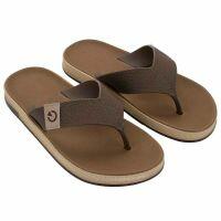 Chinelo Cartago Milão Plus 12598 (37-44) - Bege Marrom Bu862