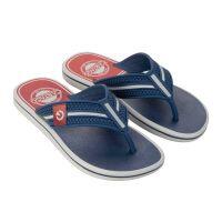 Chinelo Cartago Palermo 12397 (37-44) - Cinza Azul Vermelho Be706