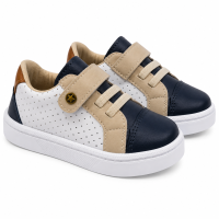 Tênis Linda Ju 102614 (20-27) - Branco/Marinho 189