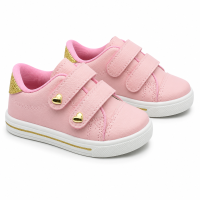 Tênis Linda Ju 2023392 (20-27) - Rosa 003