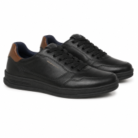Sapatênis Pegada 110301(38-43) - Preto/Conhaque 06 