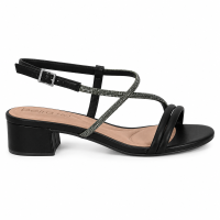 Sandália Beira Rio 8345.654 (34-39) - Preto Hematite 103628