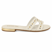 Tamanco Beira Rio 8263.996 (34-39) - Branco Off Ouro Claro 111561