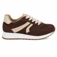 Tênis Beira Rio 4339.101 (34-39) - Chocolate Ostra Branco Off 108796