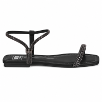 Sandália Moleca 5462.154 (34-39) - Preto Hematite 111282
