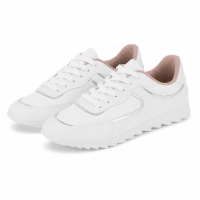 Tênis Moleca 5845.203 (34-39) - Branco/Prata 17159