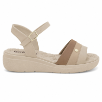 Sandália Comfortflex Almond Feminino