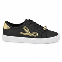 Tênis Molekinha 2524.467 (27-34) - Preto/Dourado 16579