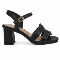 Sandália Ramarim Preto Feminino