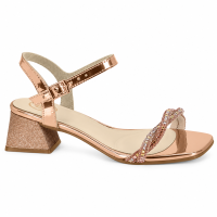 Sandalia Molekinha 2347.126 (26-36) - Ouro Rosa 104033