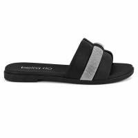 Tamanco Beira Rio 8591.206 (34-39) - Preto Cristal 79854