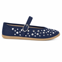 Sapatilha Moleca 520.1128 (34-39) - Jeans Escuro Niquel 112788