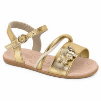 Sandália Molekinha 2743.108 (19-25) - Dourado 35499