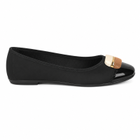 Sapatilha Moleca 5729.142 (34-39) - Preto 15745