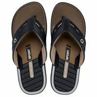 Chinelo Cartago Dallas 12158 (37-44) - Preto Bege Bs786 