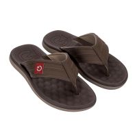 Chinelo Cartago Sintra 12482 (37-44) - Bege Marrom Vermelho Bn474