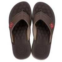 Chinelo Cartago Sintra 12482 (37-44) - Bege Marrom Vermelho Bn474