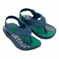 Chinelo Cartago Atlanta 12256 (19-25) - Azul Verde Bq822 