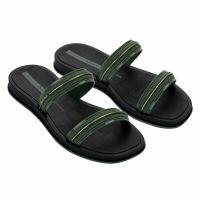 Chinelo Ipanema Glow Slide Família 2 27400 (33-40) - Preto Verde Br774