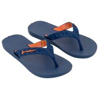 Chinelo Rider Street Duo 12431 (28-36) - Azul Laranja BC602 