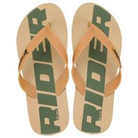 Chinelo Rider Feel 12303 (37-44) - Bege Bege Verde Bv628 