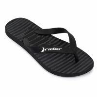 Chinelo Rider Feel Urban 12318 (37-44) - Preto Grafite Branco Au458 