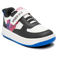 Tênis Disney Spider MSP01DY (21-27) - Branco Preto Azul 