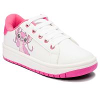 Tênis Disney Stitch DST03DY (28-34) - Branco Rosa 