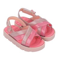 Sandália Zaxynina Rainbow Baby 19267 (19-27) - Nude Rosa Bq629 