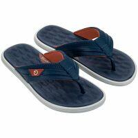 Chinelo Cartago Malta 12496 (37-44) - Cinza Azul Marrom Bk393
