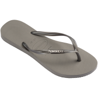 Chinelo Havaianas Slim Logo Metallic Recife Feminino