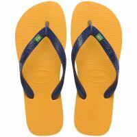 Havaianas Brasil (45/46) - Amarelo Pop Marinho 1288 
