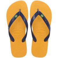 Havaianas Brasil (37/38) - Amarelo Pop Marinho 1288 