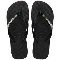 Havaianas Brasil Logo (45/46) - Preto 1069 